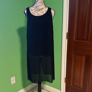 Joseph Ribkoff Black Sleeveless Midi Dress